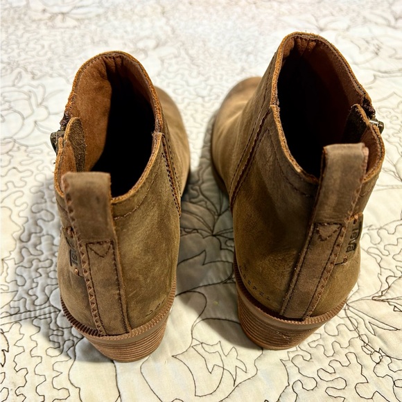 TEVA Anaya Side Zip Leather Ankle  Bootie in Brown 1120153 Women’s Sz 7 - Picture 6 of 14